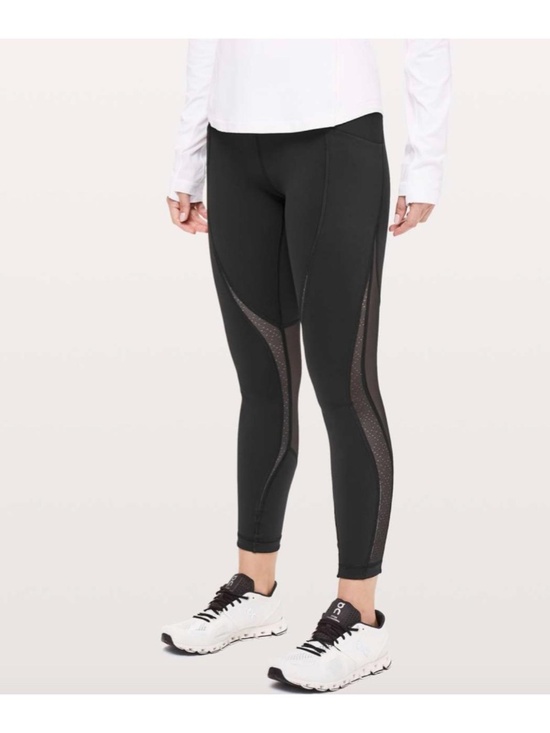 lululemon athletica Pants - Lululemon Run Smoothly Mesh Tight 25"